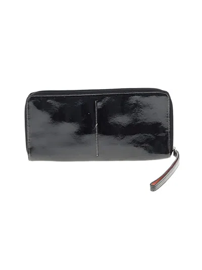 Pre-owned Tusk Wristlet In Black