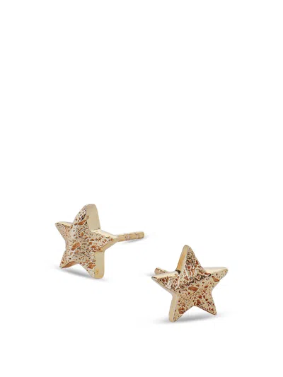 Tutti & Co Cosma Star Earrings In Gold