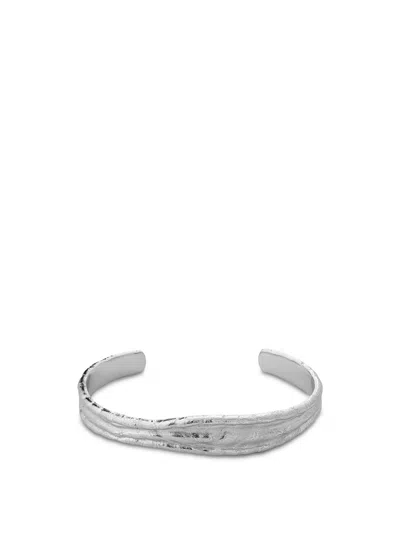 Tutti & Co Driftline Bangle In Silver
