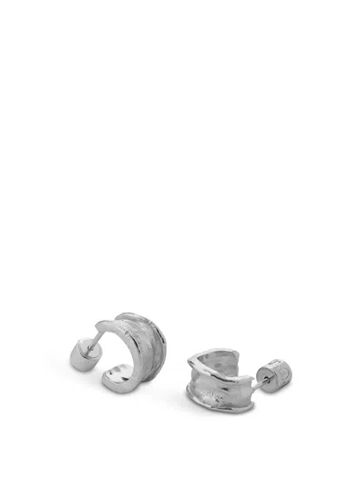 Tutti & Co Driftline Earrings In Silver