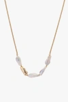 Tutti & Co Lustre Necklace In Gold