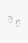 Tutti & Co Oceanic Earrings In Silver