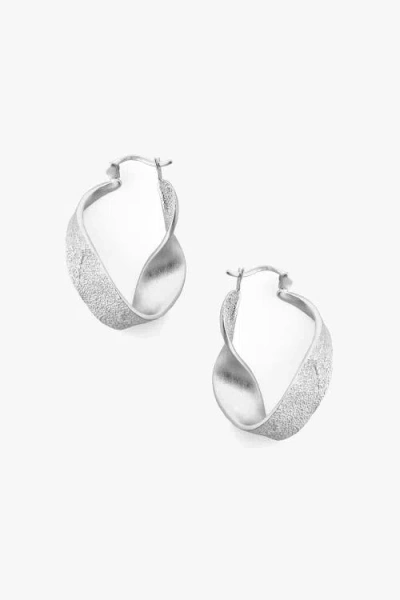 Tutti & Co Praise Earrings In Silver