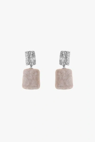 Tutti & Co Tranquil Earrings In Silver