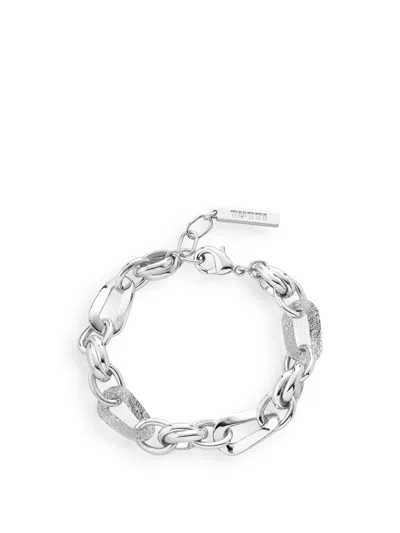 Tutti & Co Wave Chain Bracelet In Silver