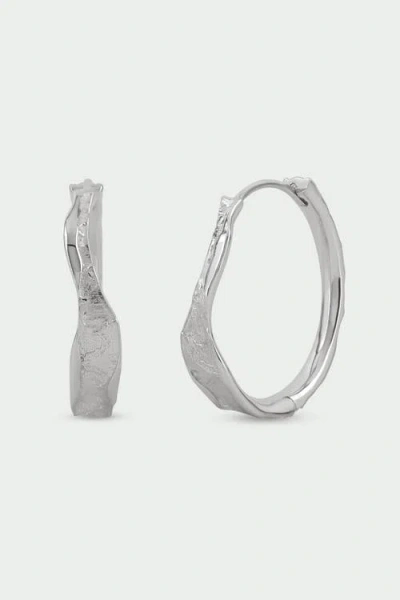 Tutti Edge Earrings In Brown