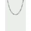 Tutti Wave Chain Necklace In Metallic