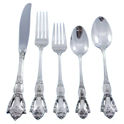 Pre-owned Tuttle Silver Company Beauvoir By Tuttle Sterling Silver Flatware Set For 12 Service 63 Pieces