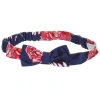 TUTTO PICCOLO GIRLS BLUE FLORAL BOW BELT