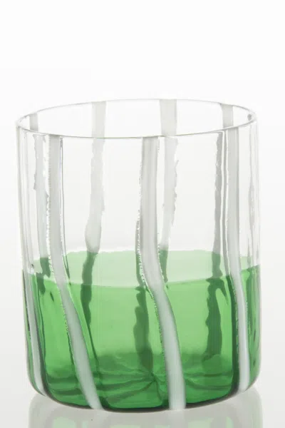 Tuttoattaccato 'mezzo & Mezzo' Glass 300 ml In Green