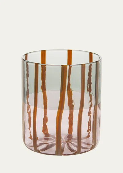Tuttoattaccato Mezzo E Mezzo Palermo Drinking Glass, 11.15 Oz. In Multi