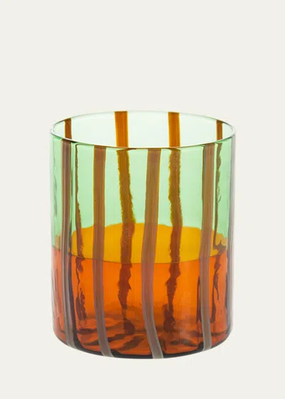 Tuttoattaccato Mezzo E Mezzo Venice Drinking Glass, 11.15 Oz. In Multi