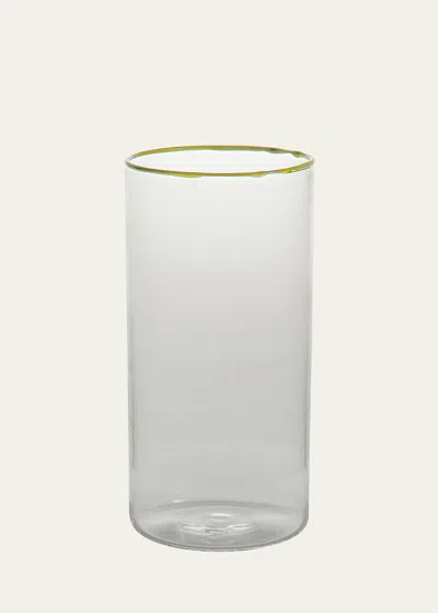 Tuttoattaccato Red Highball Glass, 15.2 Oz.