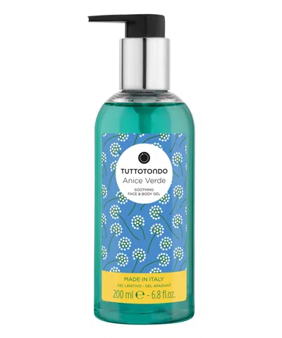 Tuttotondo Anice Verde Shooting Face And Body Gel 200 ml In Green