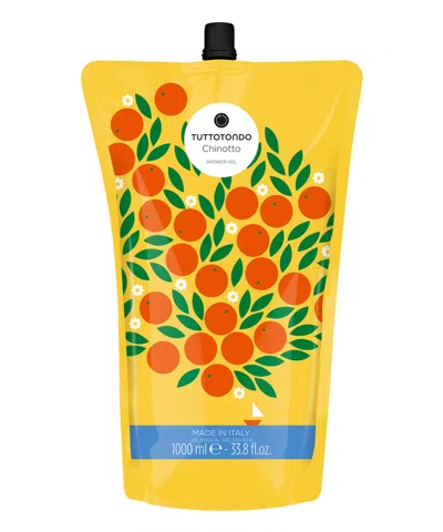 Tuttotondo Chinotto Shower Gel Refill 1 L In Orange