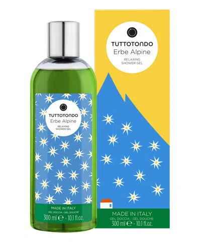 Tuttotondo Erbe Alpine Shower Gel 300 ml In Green