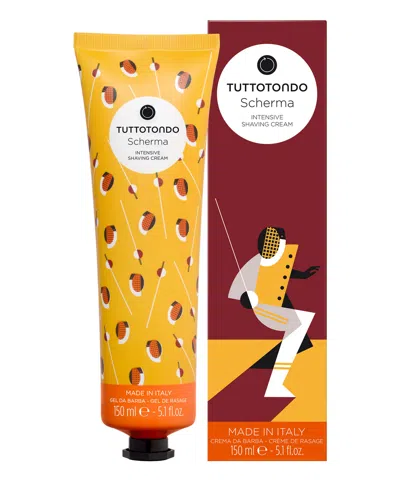 Tuttotondo Scherma Restructuring Shaving Cream 150 ml In White