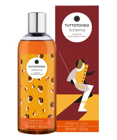 Tuttotondo Scherma Restructuring Shower Gel &amp; Shampoo 300 ml In Orange