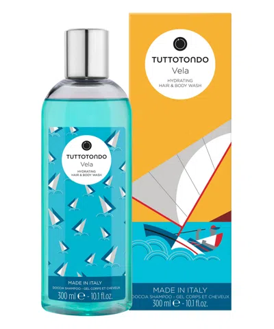 Tuttotondo Vela Hydrating Shower Gel &amp; Shampoo 300 ml In Lightblue