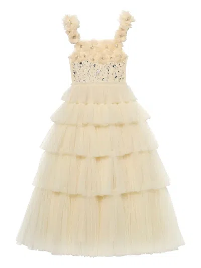 Tutu Du Monde Kids' Amira Tutu Dress In Neutrals