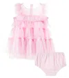 Tutu Du Monde Baby Bright Star Set Of Dress And Bloomers In Pattern