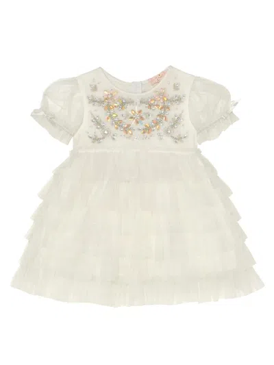 Tutu Du Monde Baby Girl's Bebe Rococo Tutu Dress In White
