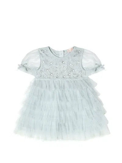 Tutu Du Monde Babies' Bebe Diamond Tutu Dress In Blue