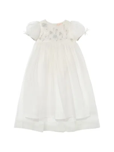 Tutu Du Monde Kids' Bebe Sacred Charm Tulle Dress In Gray