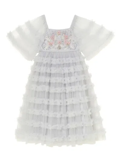 Tutu Du Monde Kids' Blooming Blossom Tutu Dress In Blue