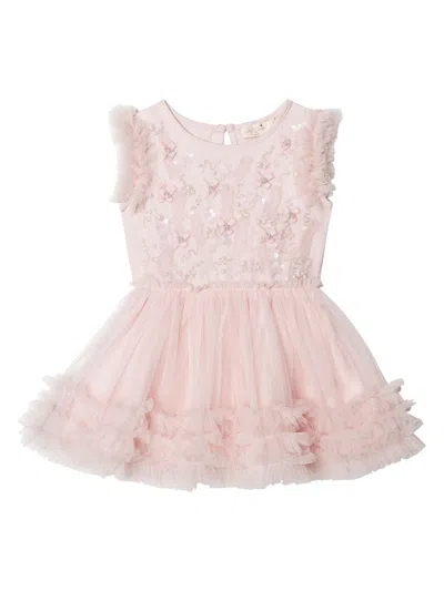 Tutu Du Monde Babies' Blowing Bubbles Tutu Dress In Pink