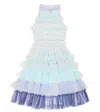 Tutu Du Monde Free Spirit Tutu Dress In Shine Blue Mix