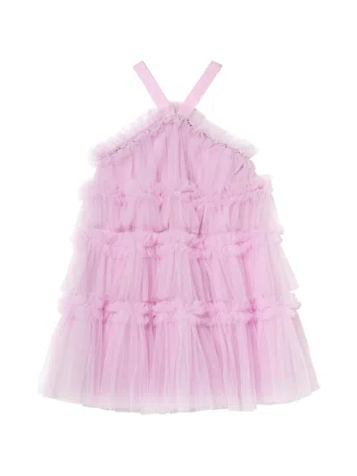 Tutu Du Monde Kids' Bon Bon Tulle Dress In Pink