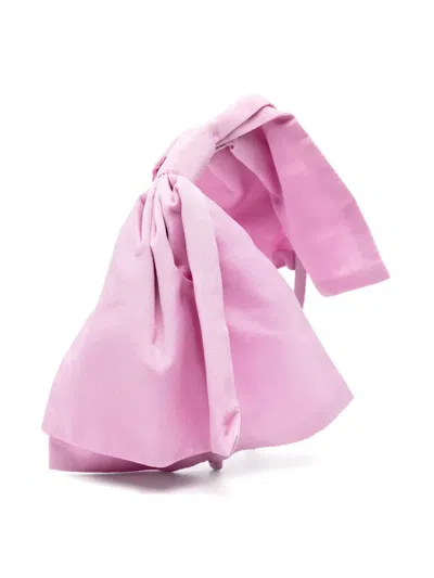 Tutu Du Monde Kids' Bow-detailed Twill Headband In Purple