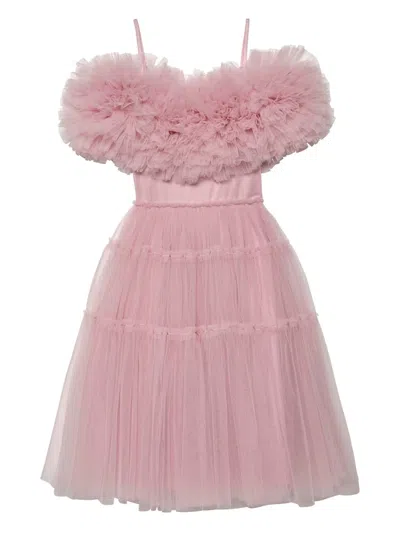 Tutu Du Monde Kids' Carnation Tulle Dress In Pink