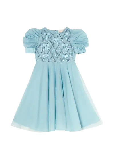 Tutu Du Monde Kids' Chalet Chic Tulle Dress In Blue
