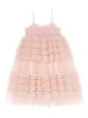 Tutu Du Monde Diamond Dust Sequin-embellished Ruffled Dress In Pink