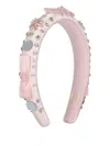 Tutu Du Monde Dutchess Dream Embellished Headband In Pink
