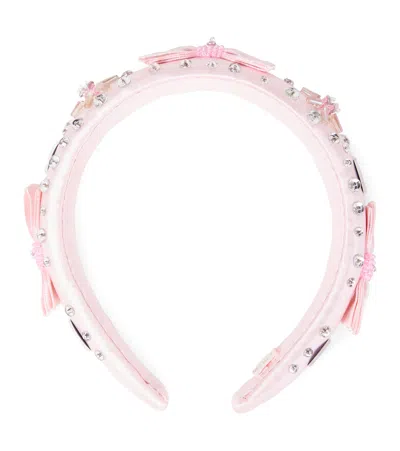 Tutu Du Monde Kids' Dutchess Dream Embellished Headband In Pink