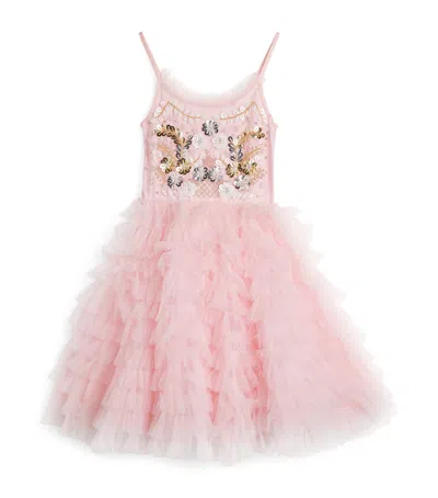 Tutu Du Monde Kids' Embellished Golden Daisies Dress