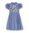 Tutu Du Monde Jardin De Monet Ruffled Floral Dress In Blue