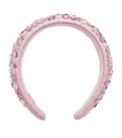 Tutu Du Monde Kids'  Embellished Jolie Headband In Pink