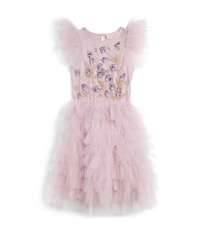 Tutu Du Monde Kids' Embellished Lavender Love Dress In Purple
