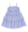 Tutu Du Monde Embellished Tulle Dress In Purple