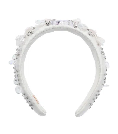 Tutu Du Monde Kids'  Embellished Treasure Headband In White