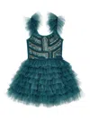 Tutu Du Monde Emerald Reverie Sequin Dress In Brown