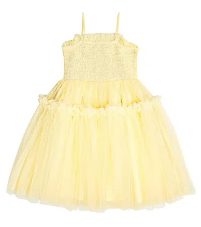 Tutu Du Monde Kids' Fil De Fée Tulle Dress In Daisy