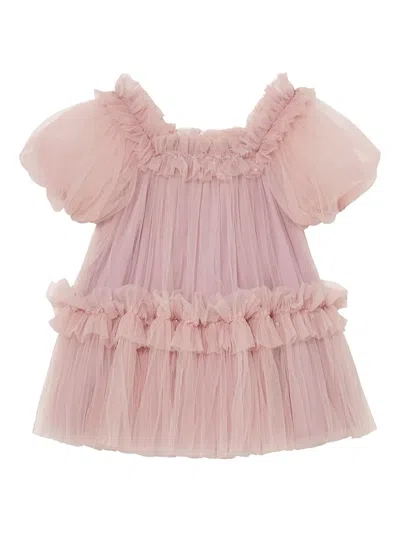 Tutu Du Monde Kids' Fraisier Ruffled Dress In Pink