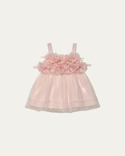 Tutu Du Monde Kids' Girl's Bebe Peony Tulle Dress In Heavenly Pink