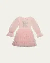 Tutu Du Monde Tulle And Jersey Dress In Pink Cloud