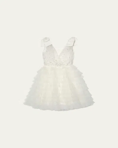 Tutu Du Monde Kids' Girl's Euphoria Embellished Tutu Dress In Milk